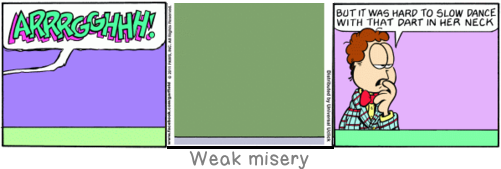 Weak misery: Nothing is beautiful, only man: on this piece of naivete rests all aesthetics, it is the first truth of aesthetics. Let us immediately add its second: nothing is ugly but degenerate man - the domain of aesthetic judgment is therewith defined.