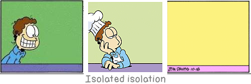 Isolated isolation: To be ashamed of one\'s immorality: that is a step on the staircase at whose end one is also ashamed of one\'s morality.