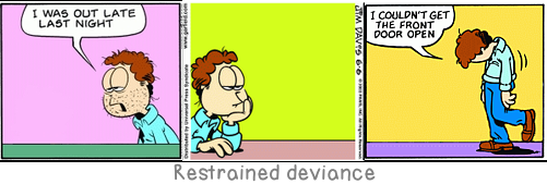 Restrained deviance: Whoever feels predestined to see and not to believe will find all believers too noisy and pushy: he guards against them.