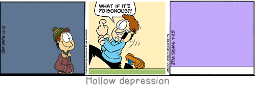 Hollow depression: Fanatics are picturesque, mankind would rather see gestures than listen to reasons.