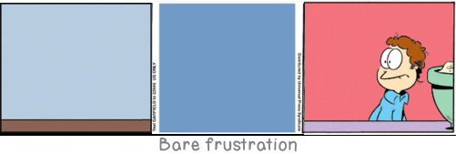 Bare frustration: The future influences the present just as much as the past.