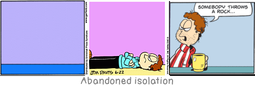 Abandoned isolation: One should die proudly when it is no longer possible to live proudly.