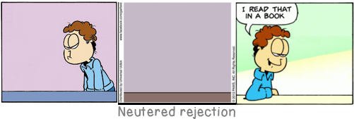 Neutered rejection: Before the effect one believes in different causes than one does after the effect.