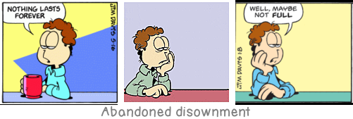 Abandoned disownment: In every real man a child is hidden that wants to play.
