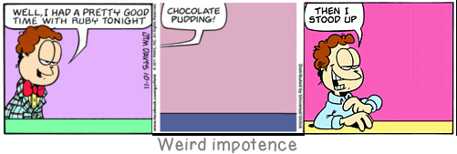 Weird impotence: In praise there is more obtrusiveness than in blame.