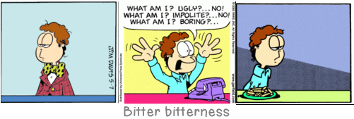 Bitter bitterness: Is man one of God\'s blunders? Or is God one of man\'s blunders?