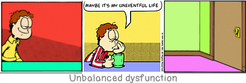 Unbalanced dysfunction: Whoever has witnessed another\'s ideal becomes his inexorable judge and as it were his evil conscience.