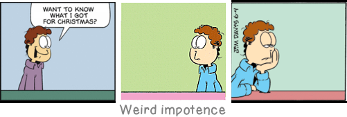 Weird impotence: It is the most sensual men who need to flee women and torment their bodies.