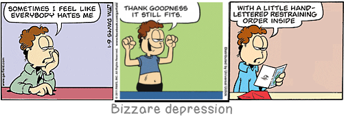 Bizzare depression: Necessity is not an established fact, but an interpretation.