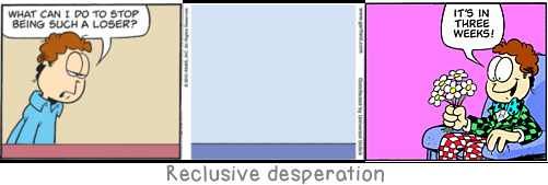 Reclusive desperation: Whenever I climb I am followed by a dog called \'Ego\'.