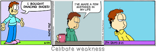 Celibate weakness: In everything one thing is impossible: rationality.