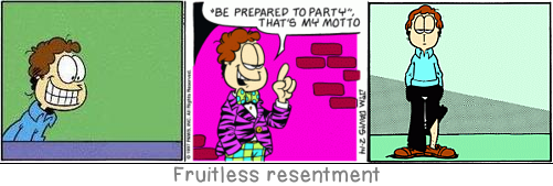 Fruitless resentment: Anyone who has declared someone else to be an idiot, a bad apple, is annoyed when it turns out in the end that he isn\'t.