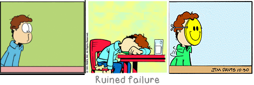 Ruined failure: I cannot believe in a God who wants to be praised all the time.
