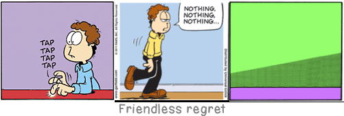 Friendless regret: The 