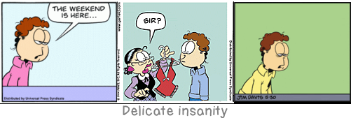 Delicate insanity: Many are stubborn in pursuit of the path they have chosen, few in pursuit of the goal.