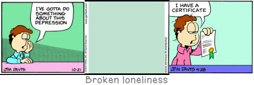 Broken loneliness: Fanatics are picturesque, mankind would rather see gestures than listen to reasons.