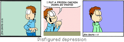Disfigured depression: Insanity in individuals is something rare - but in groups, parties, nations and epochs, it is the rule.